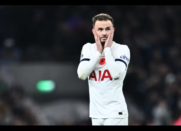James Maddison withdraws from England squad due to injury sustained in Tottenham-Chelsea match.