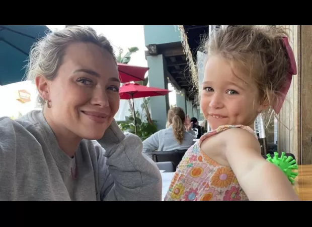 Hilary Duff's daughter got her an R-rated birthday card as a surprise.
