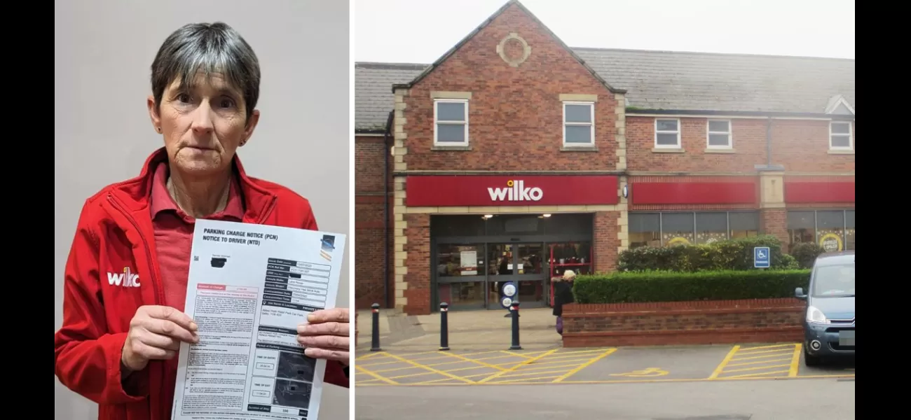 Ex-employee being pursued for 15 parking tickets incurred while working at Wilko after being laid off.
