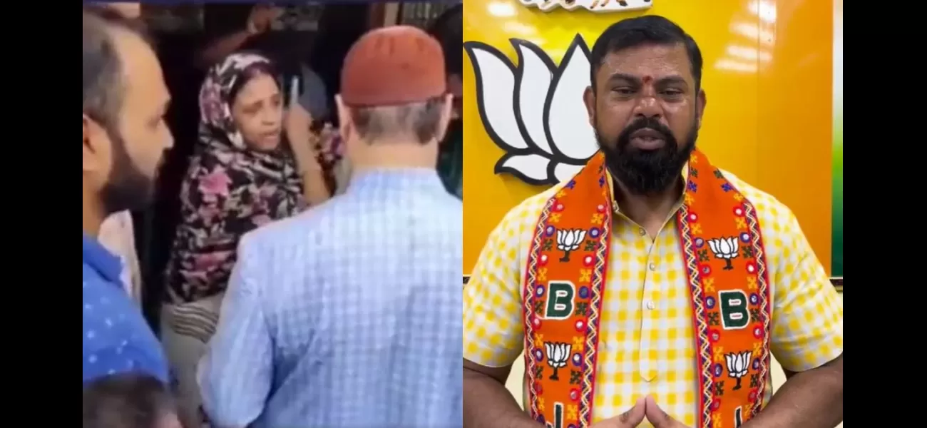 Woman issues death threat to BJP's Raja Singh; supporters of Asaduddin Owaisi cheer.