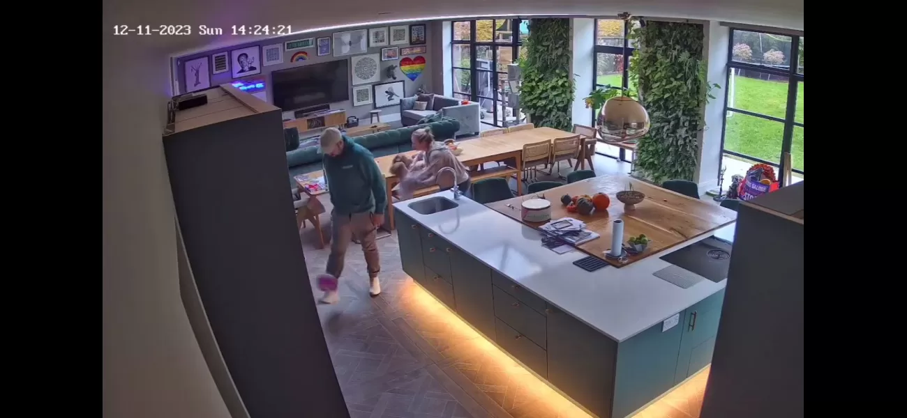 Must-see CCTV footage of Jason Manford's shocking experience.