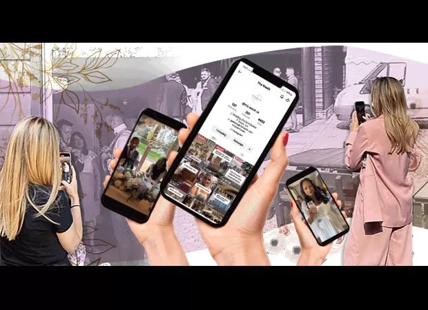 Brides pay £700 for me to manage their wedding on Instagram & TikTok; it's a big job.