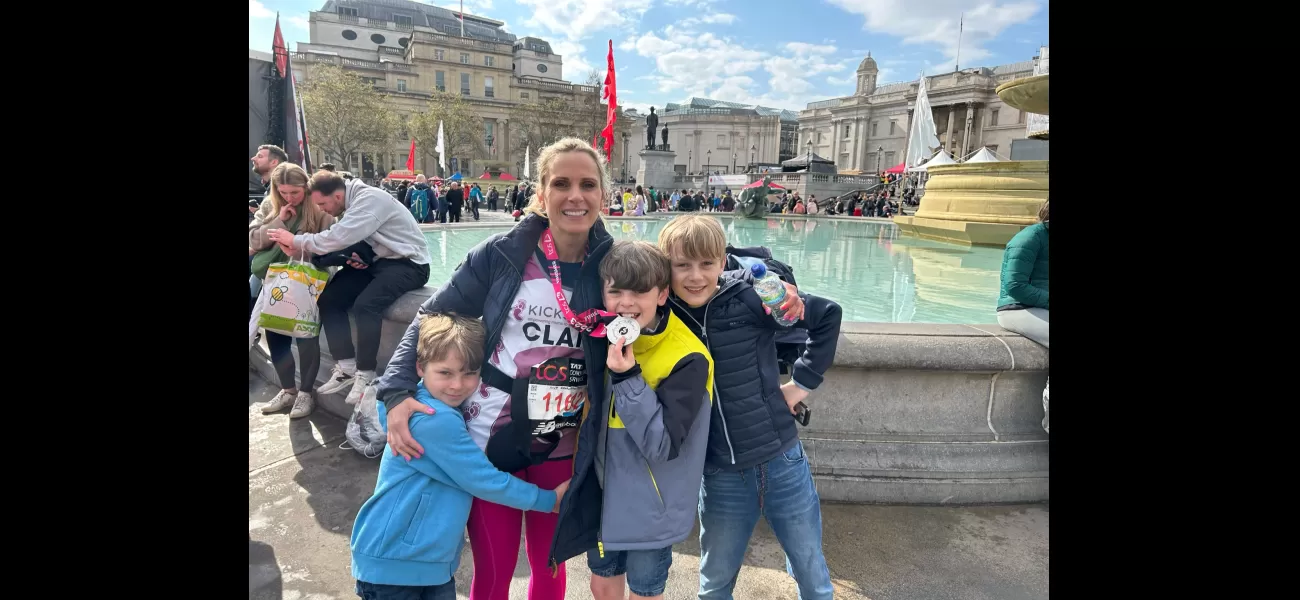 We're a fitness-loving family who all exercise daily.