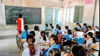 Odisha students held a sit-in protest to demand more teachers in their school.