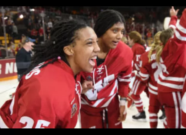 Laila Edwards becomes the first Black woman to join the U.S. National Hockey Team.