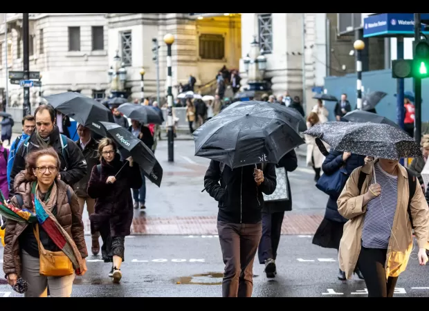 Wind warnings issued as Storm Debi moves across the UK causing strong winds.