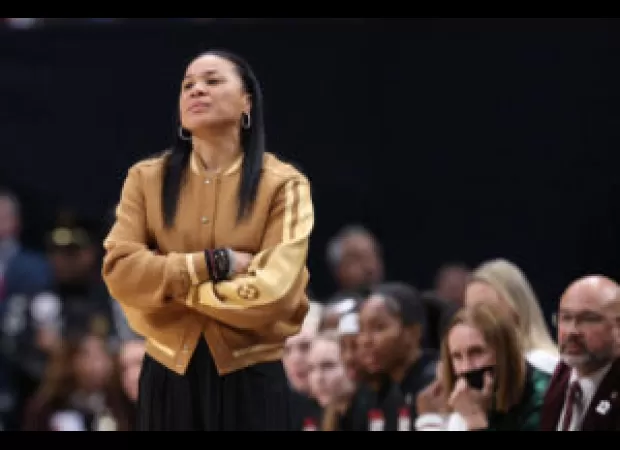 Coach Staley questions NCAA's review of officiating in the national championship game.