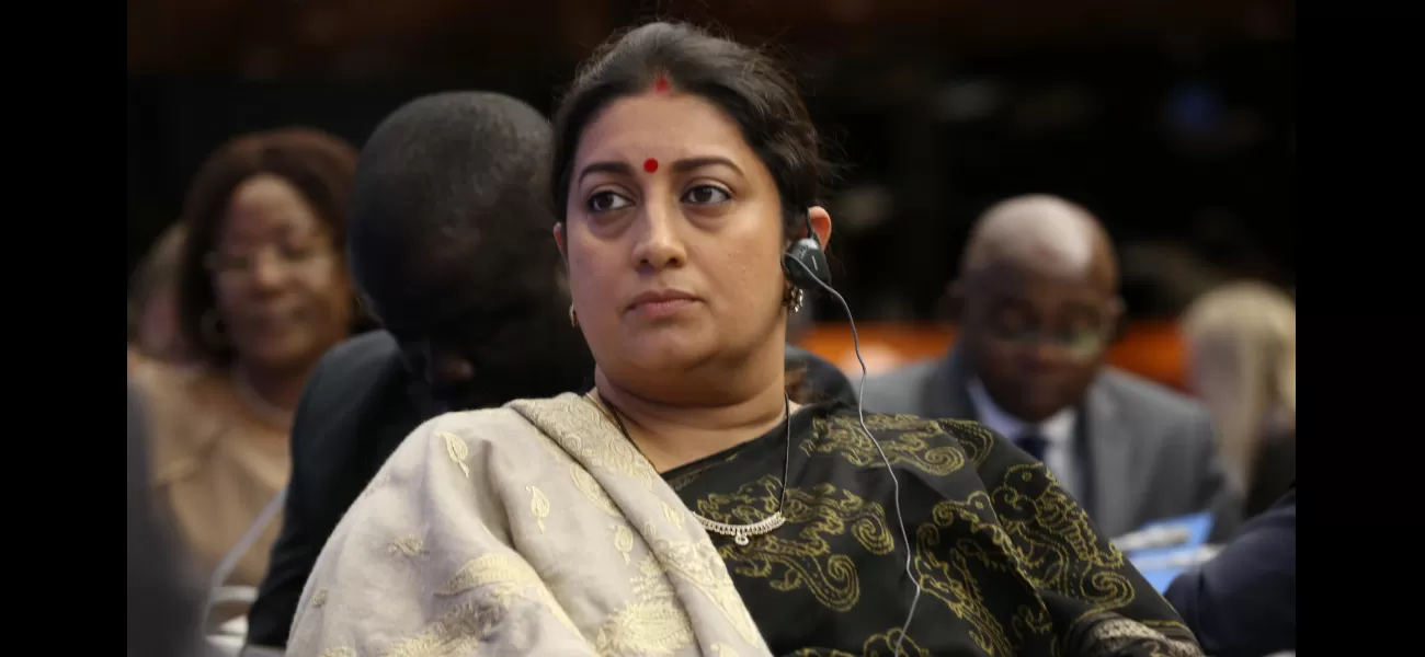 Smriti Irani's radio show 'Nahi Soch, Nahi Kahani' airs on All India Radio (Aakashvani) in New Delhi.