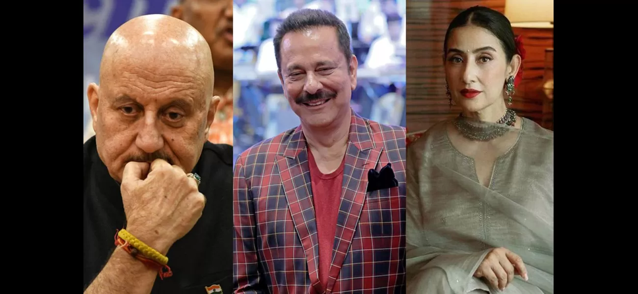 Bollywood celebs mourn passing of Subrata Roy, founder of the Sahara Group.