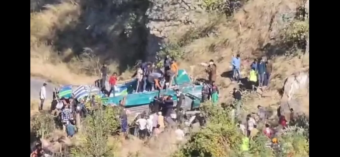 At least 20 killed, several injured after a bus falls into the Chenab River Gorge in Doda. Disturbing visuals emerge.