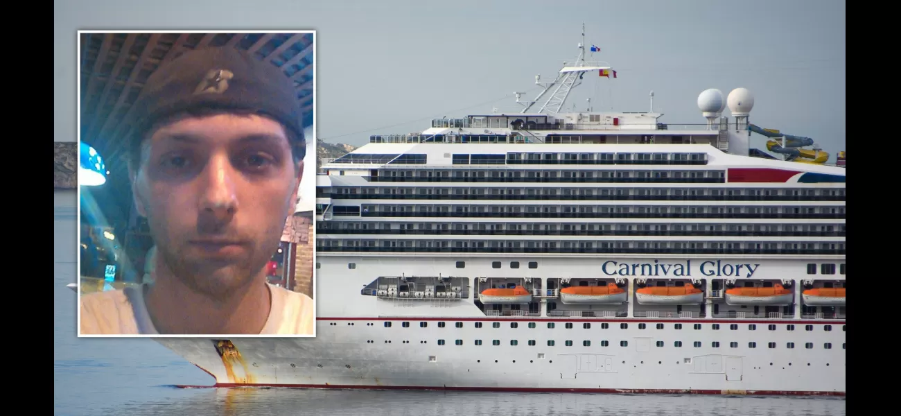 Man jumps into ocean from lifeboat, vanishes from cruise ship.