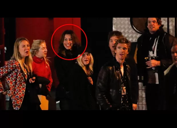 Noel Gallagher visits Paris with a new partner after his divorce.