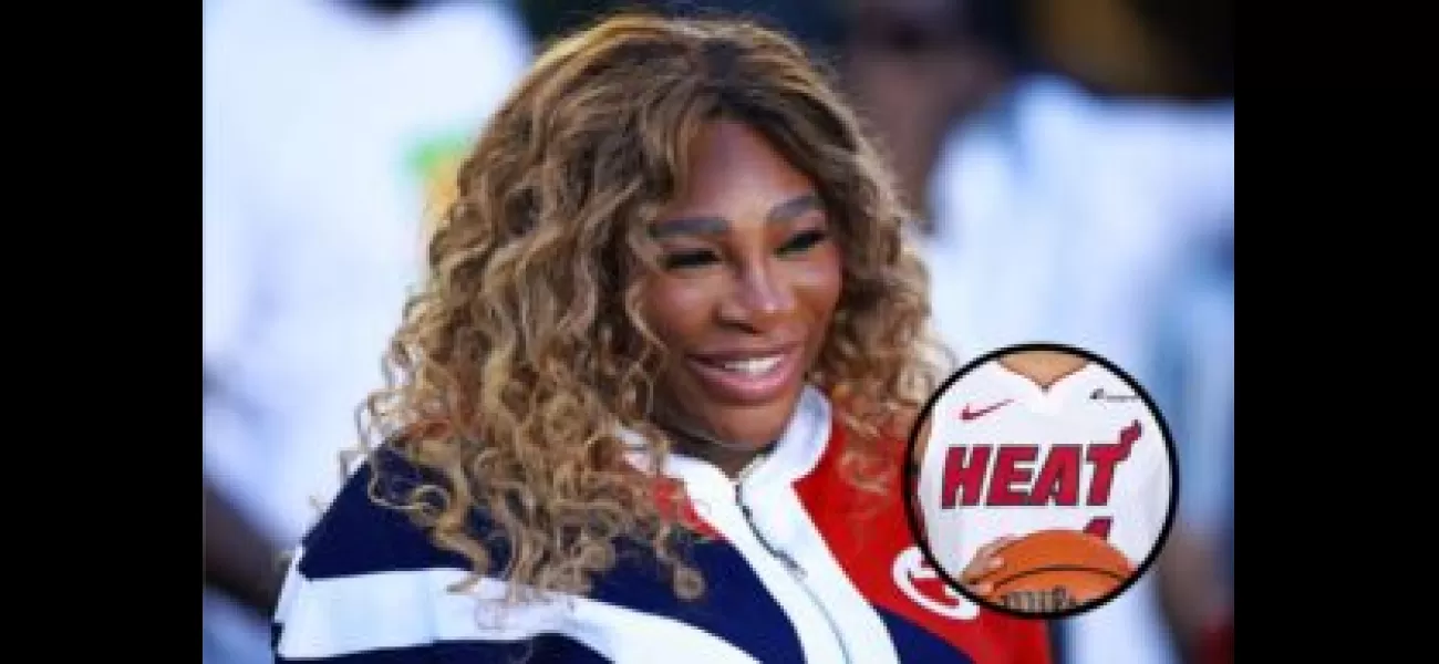Serena Williams was in Miami, leaving a message in the Heat locker room and attending a Ricky Martin concert.