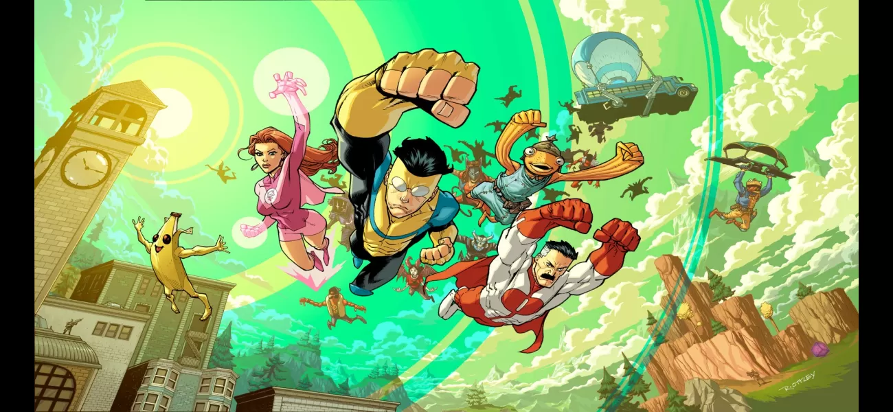 Epic Games adds Invincible crossover to Fortnite, plus voice reporting and snow to the game.