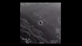Pentagon UFO boss says diminishing chance of aliens on Earth isn't ideal.