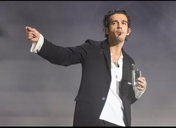 Matty Healy got booed after praising Kanye West as his 