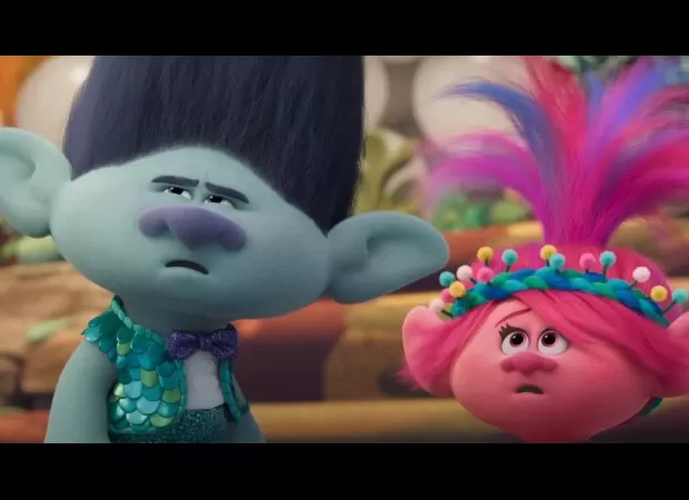 Trolls Band Together is a fun-filled, frothy movie, despite a predictable story.