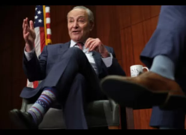 Chuck Schumer calls for action to address AI's disproportionate impact on Black Americans.