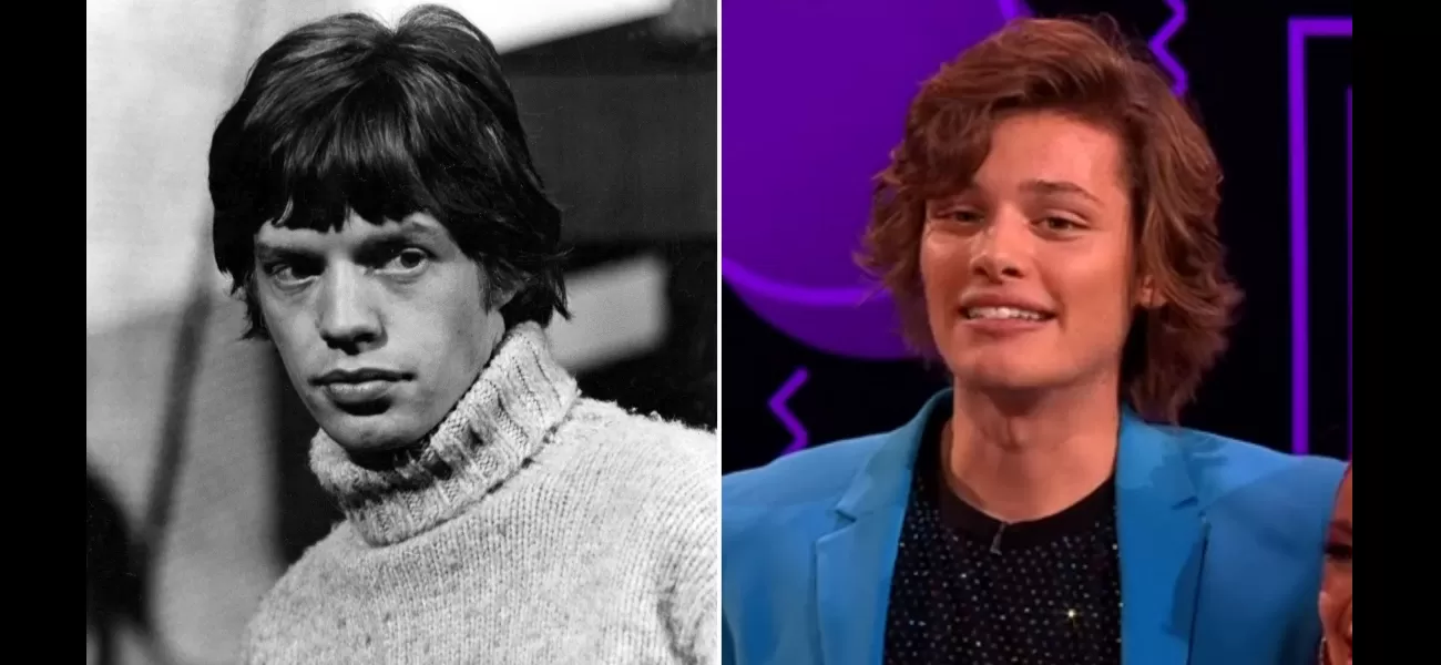 Bobby Brazier looks just like a famous rock musician.