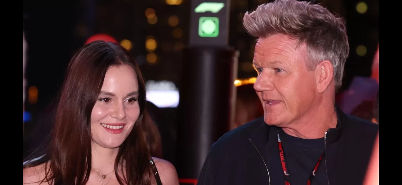 Gordon Ramsay and daughter Holly visit Las Vegas a week after the birth of his son.
