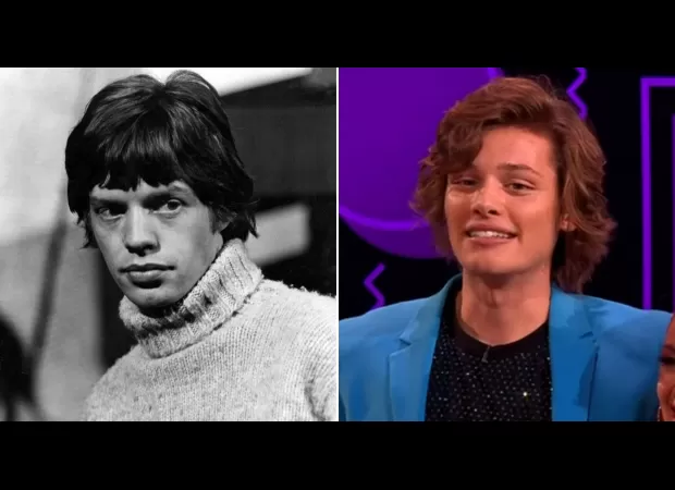 Bobby Brazier looks just like a famous rock musician.