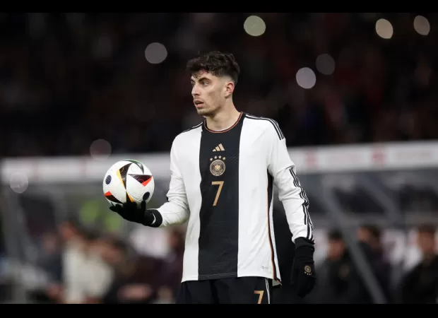 Julian Nagelsmann explains why he chose to play Arsenal's Kai Havertz at left-back.