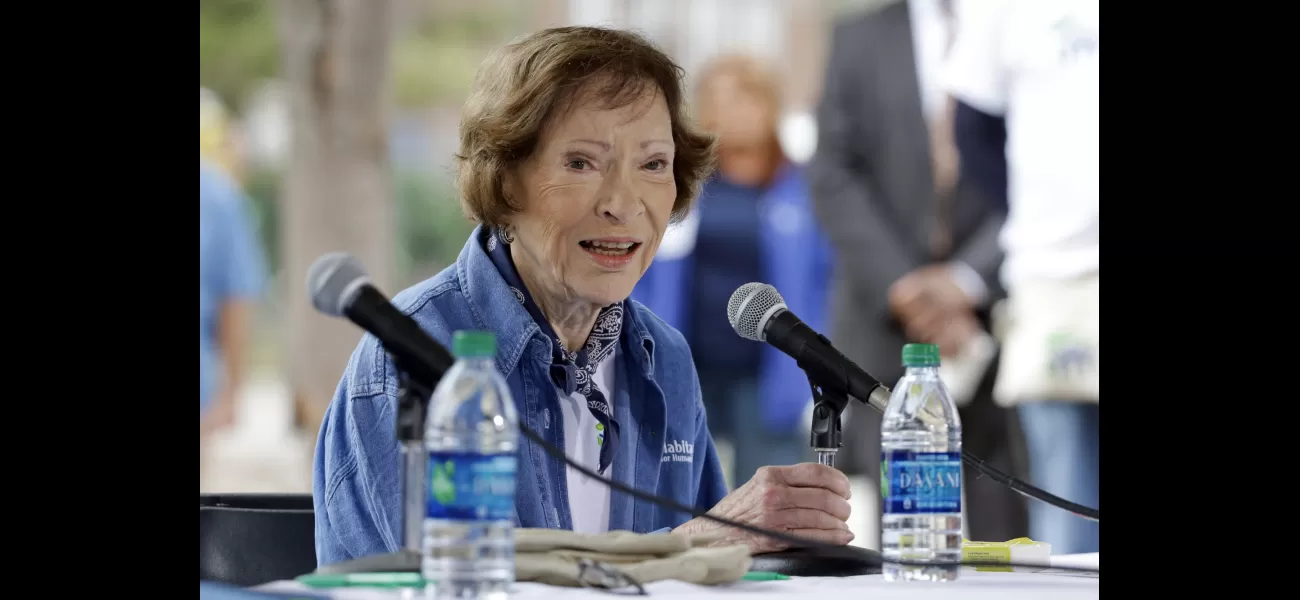 Rosalynn Carter, former US first lady, has passed away aged 96.