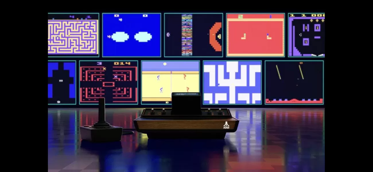 Experience classic gaming with the Atari 2600+ console, an updated version of the original system.