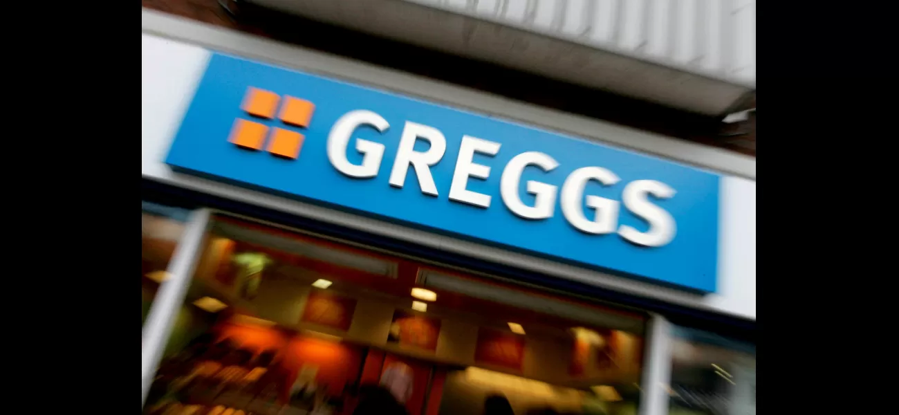 Greggs among stores most targeted by shoplifters, according to police report.