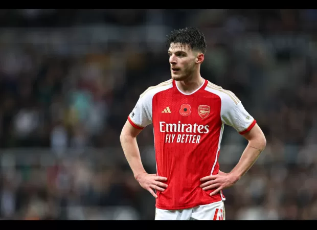 Declan Rice found the pressure of the transfer fee for Arsenal difficult.