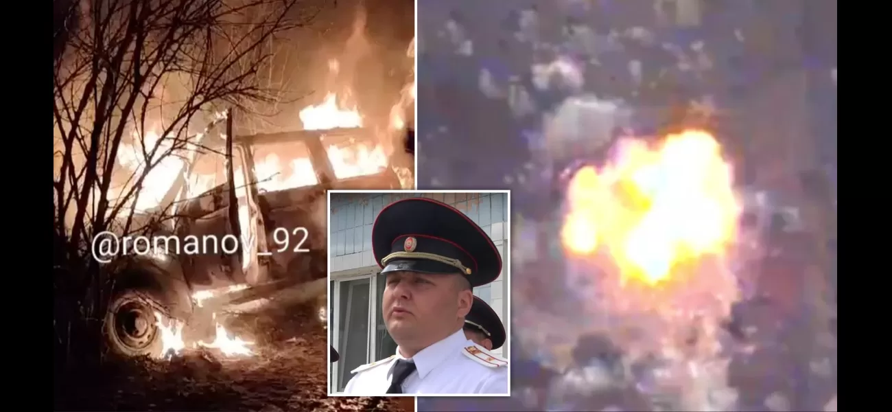 Two security chiefs for Putin are critically injured in a car bombing assassination attempt.
