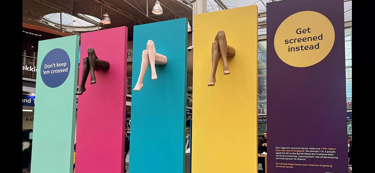 Outrage has been expressed over a cervical cancer campaign, with claims it inappropriately 