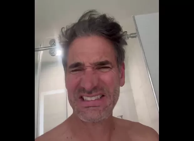 TV star reveals stomach wound so graphic that it's hard to look at.