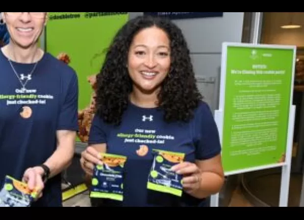 Woman creates company providing snacks free of allergens to those with special dietary needs.