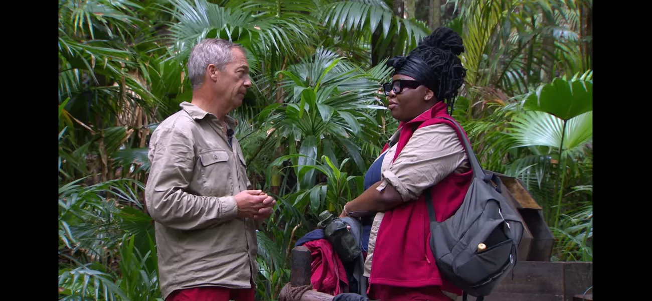 Nella Rose confronts Nigel Farage in a passionate exchange of ideas.