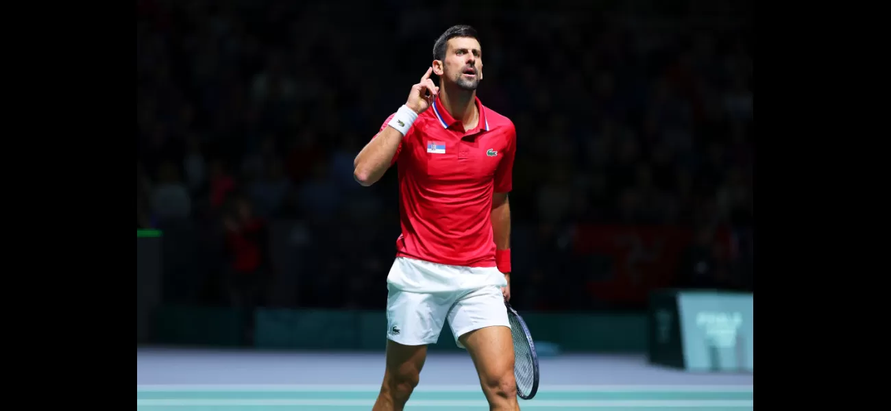 Novak Djokovic slams Great Britain fans for lack of respect after beating Cameron Norrie in Davis Cup.