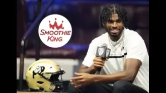 Shedeur Sanders of Colorado signs groundbreaking deal with Smoothie King to gain NIL rights.