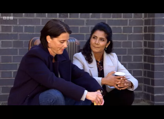 Beloved couple reunites to everyone's joy, but soon horror follows.