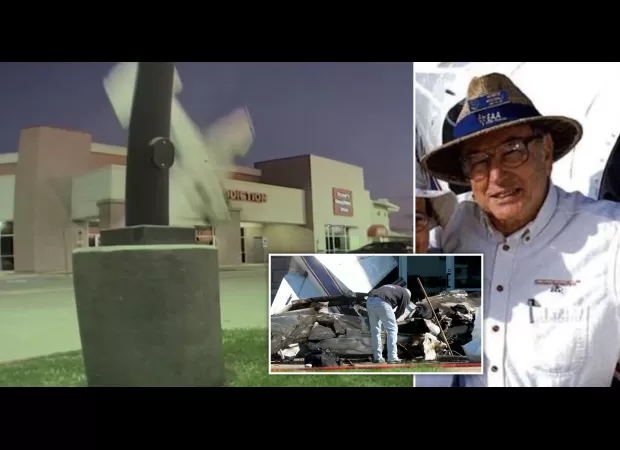 Pilot flying to family Thanksgiving dies when plane crashes near a mall.