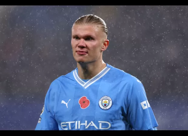 Guardiola provides info on Haaland's injury status ahead of Man City vs Liverpool.