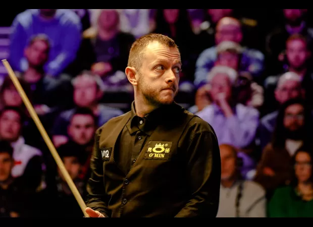 Ding Junhui beats defending champion Mark Allen in first round of UK Championship.