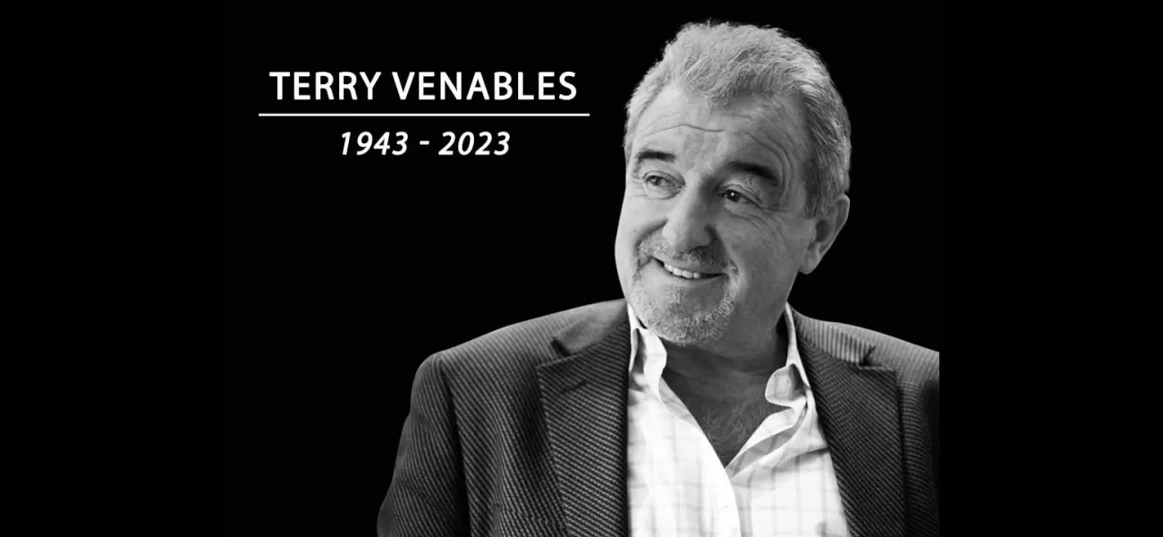 Terry Venables, former England manager, passed away at 80 after a long battle with illness.