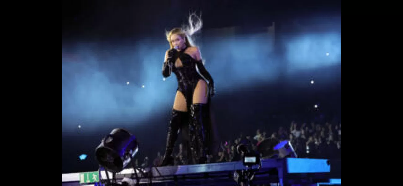Beyoncé releases a concert film featuring a star-studded cast for its premiere.