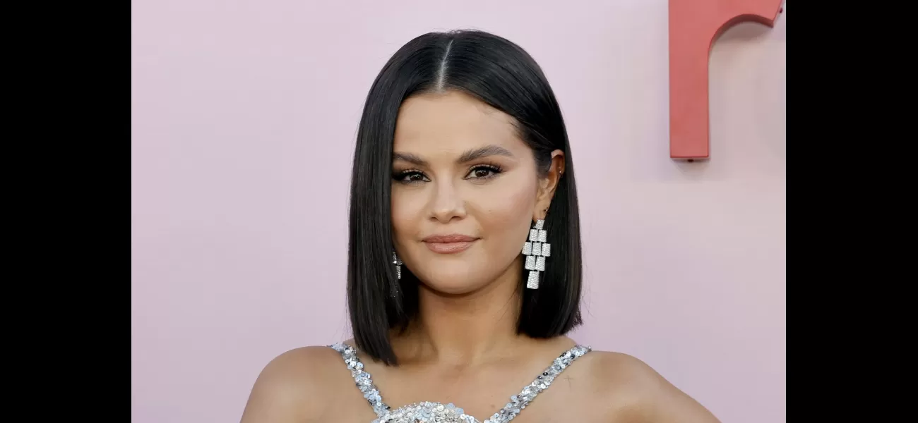 Selena Gomez showed off a dramatic new hair look.