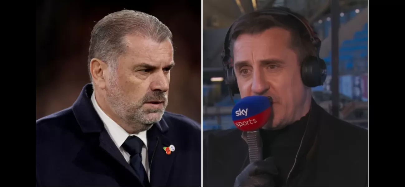 Tottenham may struggle against Man City, according to Gary Neville.
