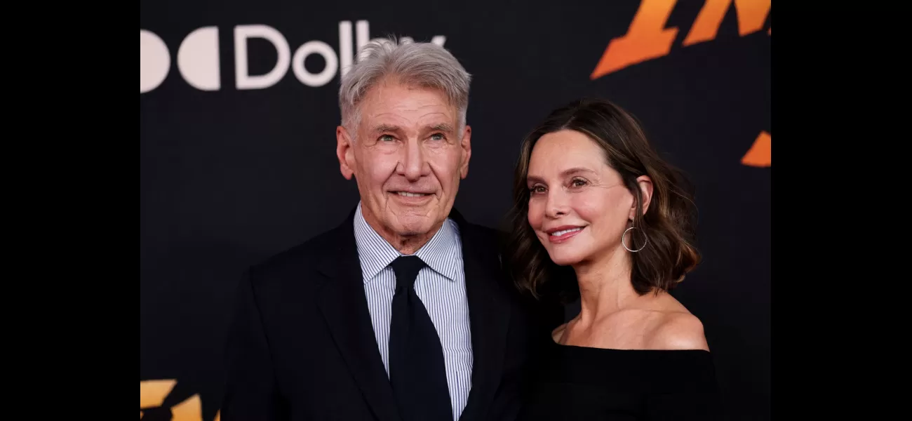 Harrison Ford, 81, and wife Calista Flockhart, 59, share a passionate kiss after their Thanksgiving getaway.
