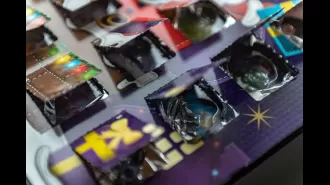 We've been eating our advent calendar chocolate incorrectly.