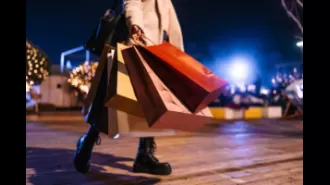 Record numbers of shoppers hit stores on Black Friday despite inflation.