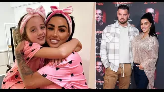 Bunny, 9, confirms Katie Price and Carl Woods' split.