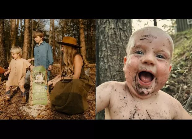 I allow my kids to explore their creative side, even if it means unconventional methods.